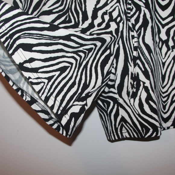 Zebra Print Shorts - Picture 2 of 6
